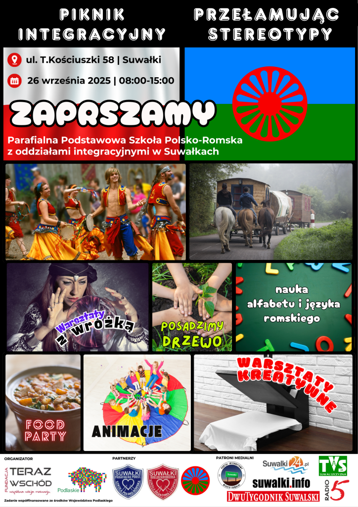 Piknik integracyjny „Przełamując stereotypy” 2 plakat piknik 2025