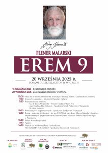 plener malarski plakat EREM9 2025
