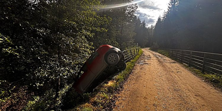 25-latka twierdziła, że "zawiódł ją GPS" 1 zdj. KPP w Gołdapi