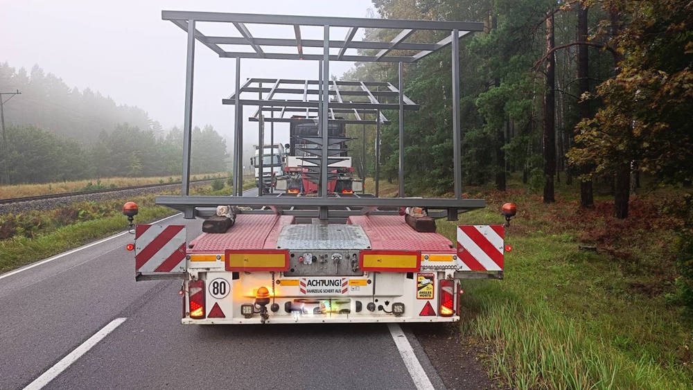 Jedna osoba ranna w wypadku na DK58 4 zdj. KPP Pisz 4