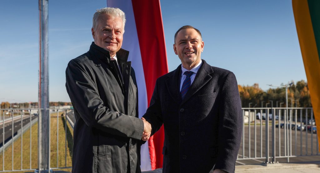 001 Prezydent Karol Nawrocki wizyta Republika Litewska 20251020 MWB26497 crop