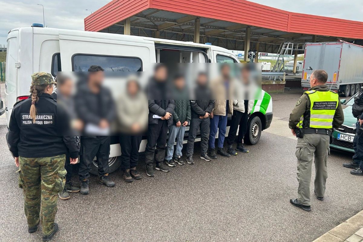 Kolejne zatrzymania cudzoziemców na granicy polsko-litewskiej 2 15 331651