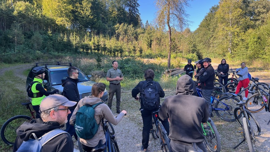 Rowerem z leśnikami po Suwalszczyźnie 3 558080907 1091620716474694 1647845301108219687 n