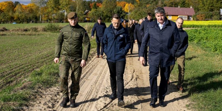 Rozmawiali o ochronie ludności i "Tarczy Wschód" 1 PUW