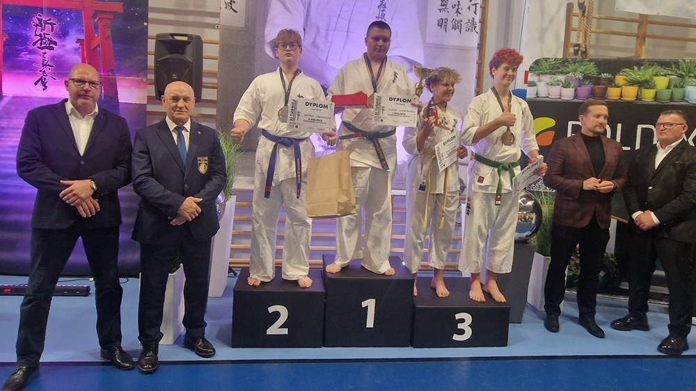 Świetne wyniki ełckich zawodników karate w Pucharze Prezydenta Katowic 7 Elcki Klub Karate Kyoukushin 7