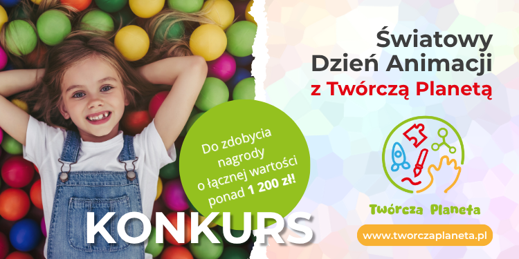 KONKURS "Światowy Dzień Animacji z Twórczą Planetą" 1 Tworcza Planeta FB