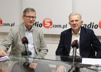 (Z lewej) Krzysztof Piłat i Marek Chojnowski/Fot. Radio 5