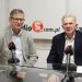 (Z lewej) Krzysztof Piłat i Marek Chojnowski/Fot. Radio 5