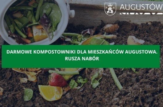 Darmowe kompostowniki mogą otrzymać mieszkańcy Augustowa 1 kompost