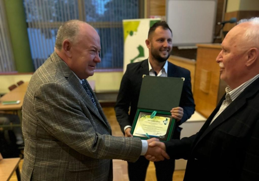 Leszek Lewoc wyróżniony tytułem Honorowego Prezesa Podlaskiej Federacji Sportu 5 lew