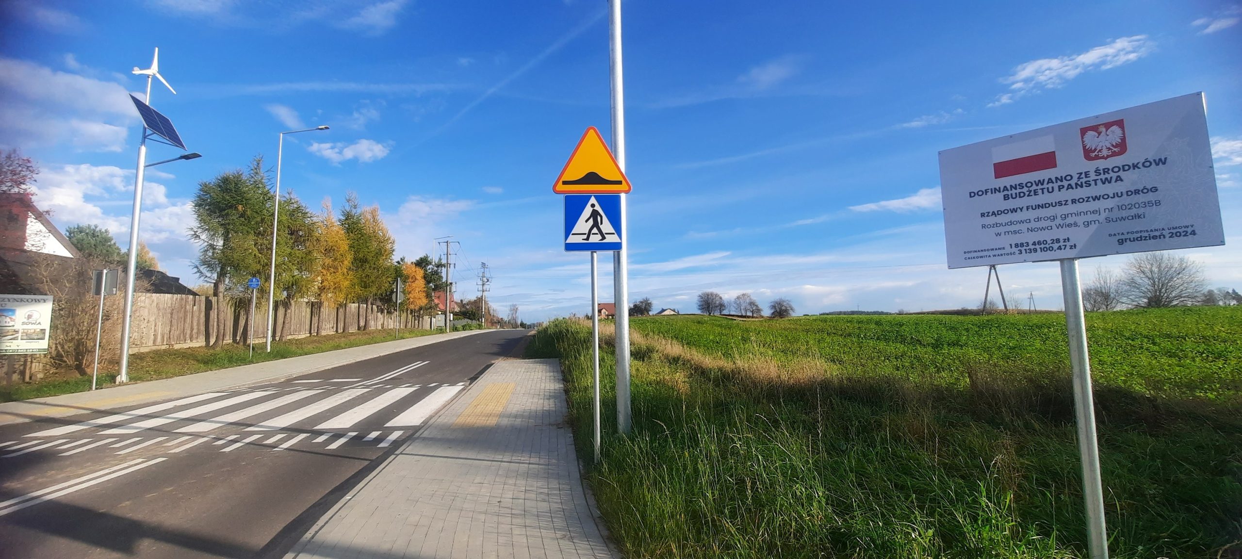 Zakończono rozbudowę drogi gminnej w Nowej Wsi 4 581779372 870074642063804 8908340810449232992 n scaled