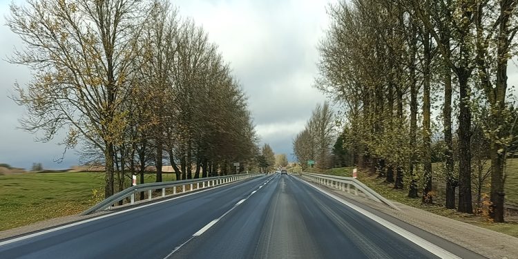 DK65 Kowale Oleckie - Olecko, zdj. GDDKiA oddział w Olsztynie