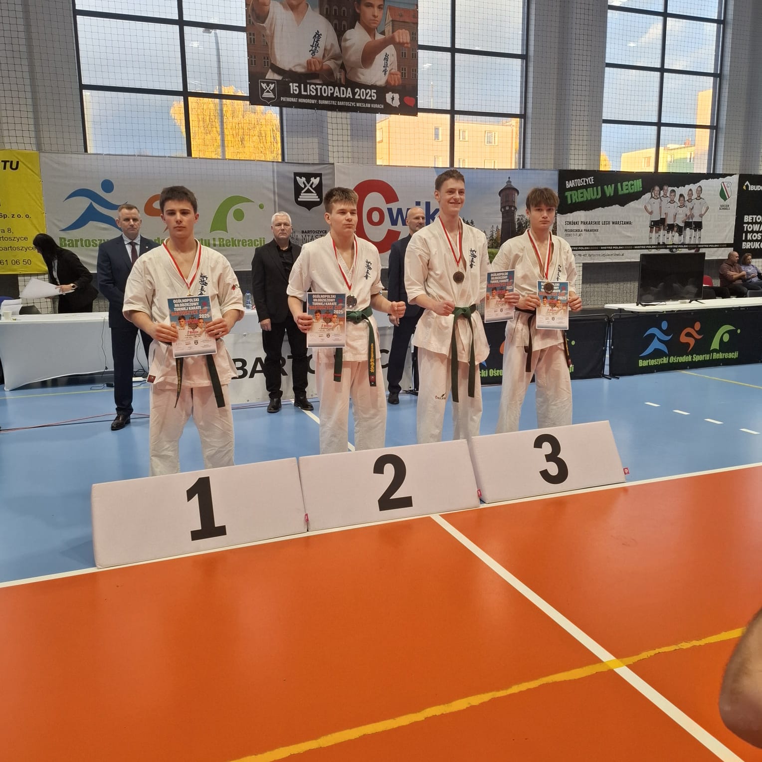 Sukcesy ełckich, grajewskich i suwalskich karateków 2 IMG 20251115 WA0006