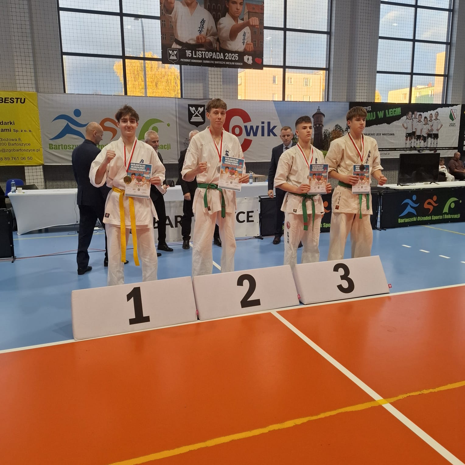 Sukcesy ełckich, grajewskich i suwalskich karateków 11 IMG 20251115 WA0014