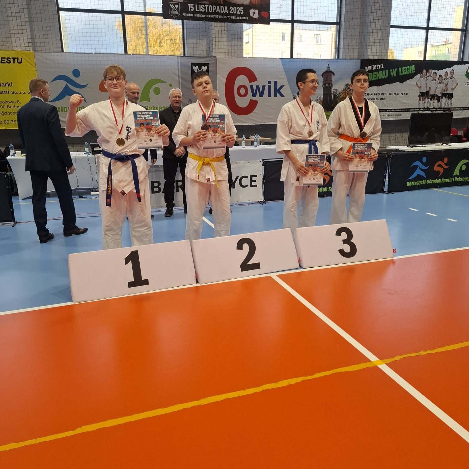 Sukcesy ełckich, grajewskich i suwalskich karateków 13 IMG 20251115 WA0024