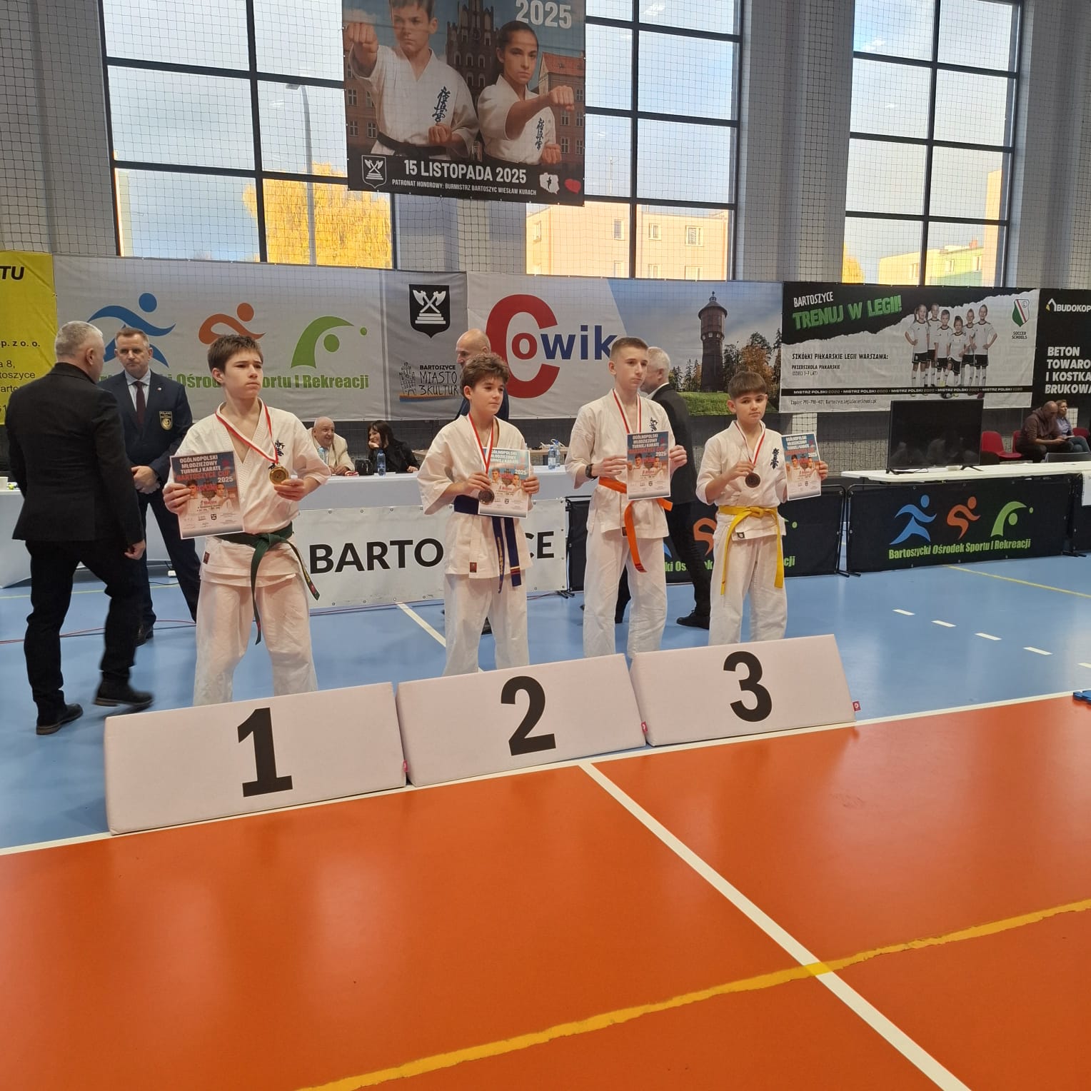 Sukcesy ełckich, grajewskich i suwalskich karateków 15 IMG 20251115 WA0036