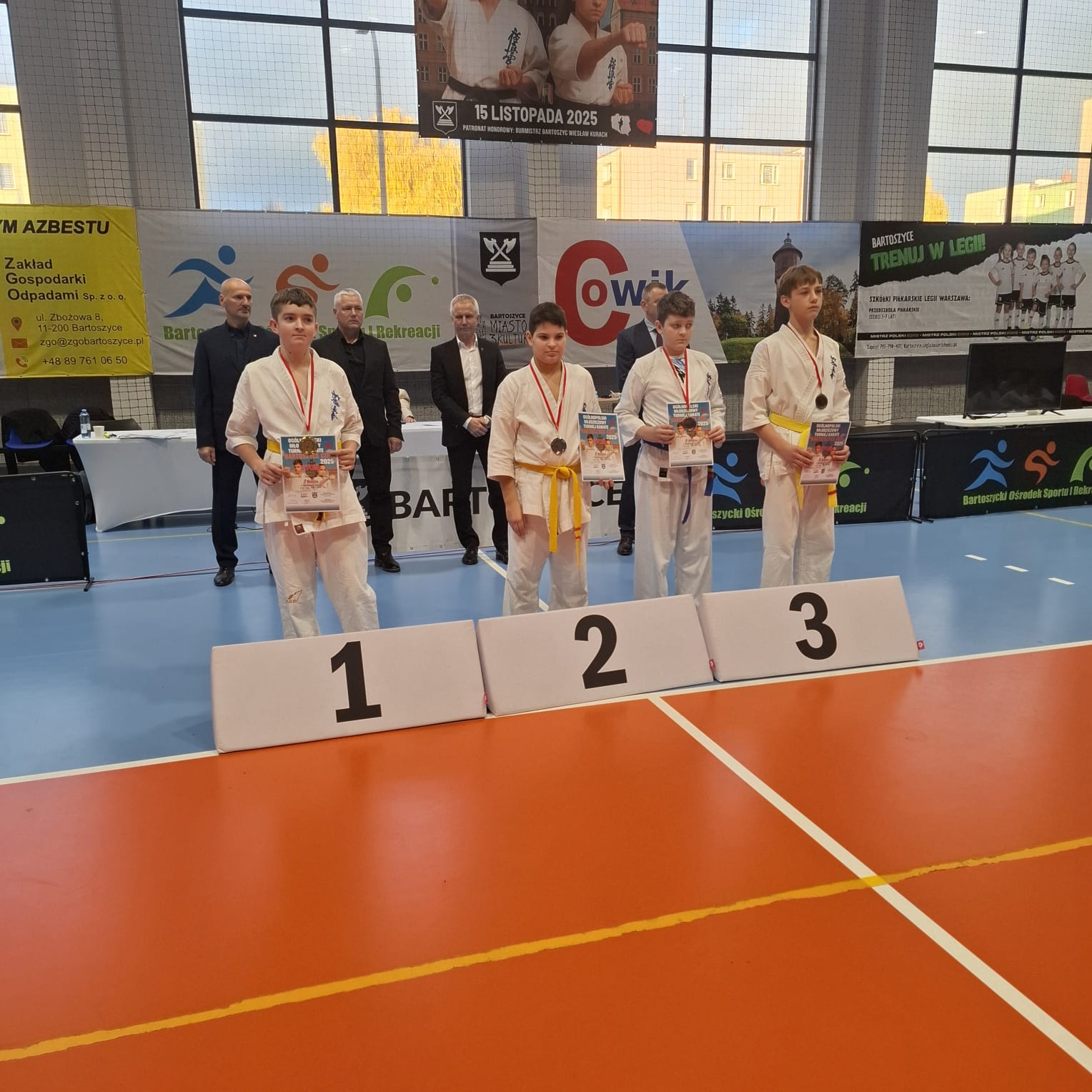 Sukcesy ełckich, grajewskich i suwalskich karateków 7 IMG 20251115 WA0043