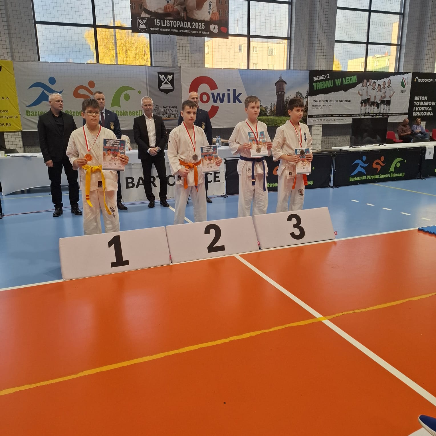 Sukcesy ełckich, grajewskich i suwalskich karateków 6 IMG 20251115 WA0048