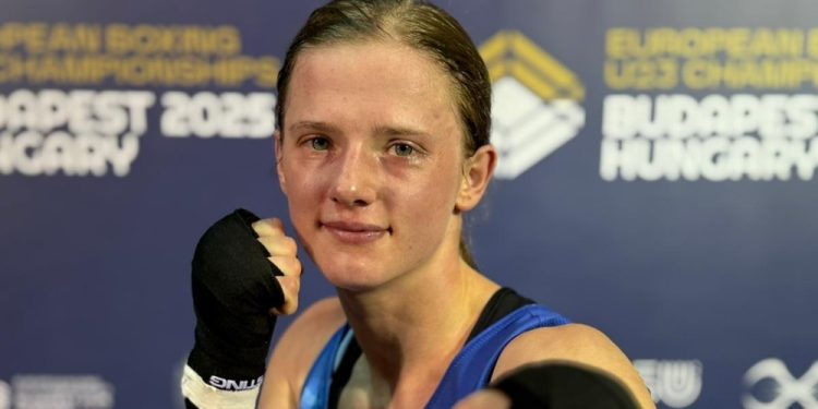 "Ełcka Wichura" niepokonana! Natalia Kuczewska Mistrzynią Europy 1 Natalia Kuczewska, zdj. Polski Związek Bokserski