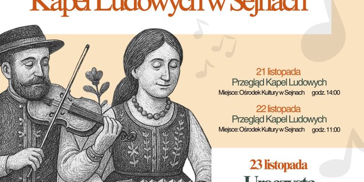 Plakat PRZESLUCHANIA I GALA