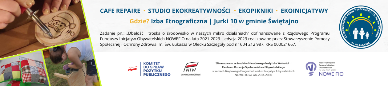 Stowarzyszenie Pomocy Spolecznej i Ochrony Zdrowia im. sw. Lukasza baner v2