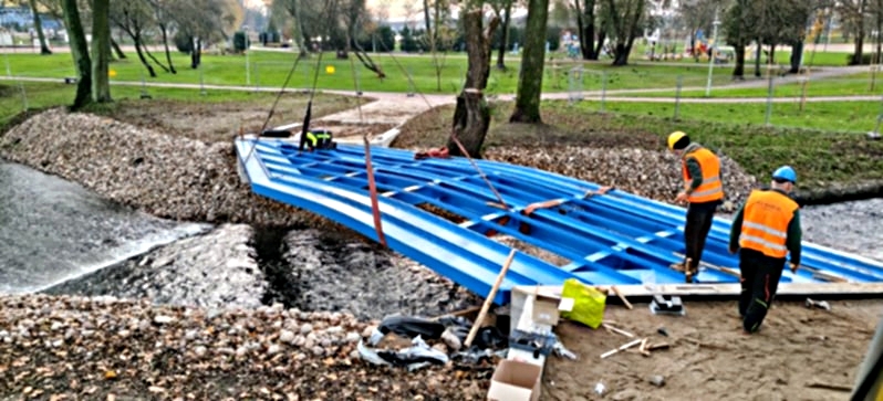 Kładka nad Czarną Hańczą nabiera kształtów 10 db714313 81e7 408f b127 eb00e86aa9d0