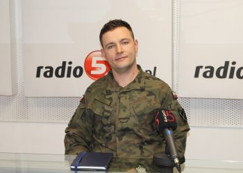 Ppor. Łukasz Zapadka/Fot. Radio 5