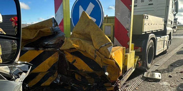 Na szczęście nikt nie odniósł poważnych obrażeń 1 Fot. OSP Nowa Wieś Ełcka