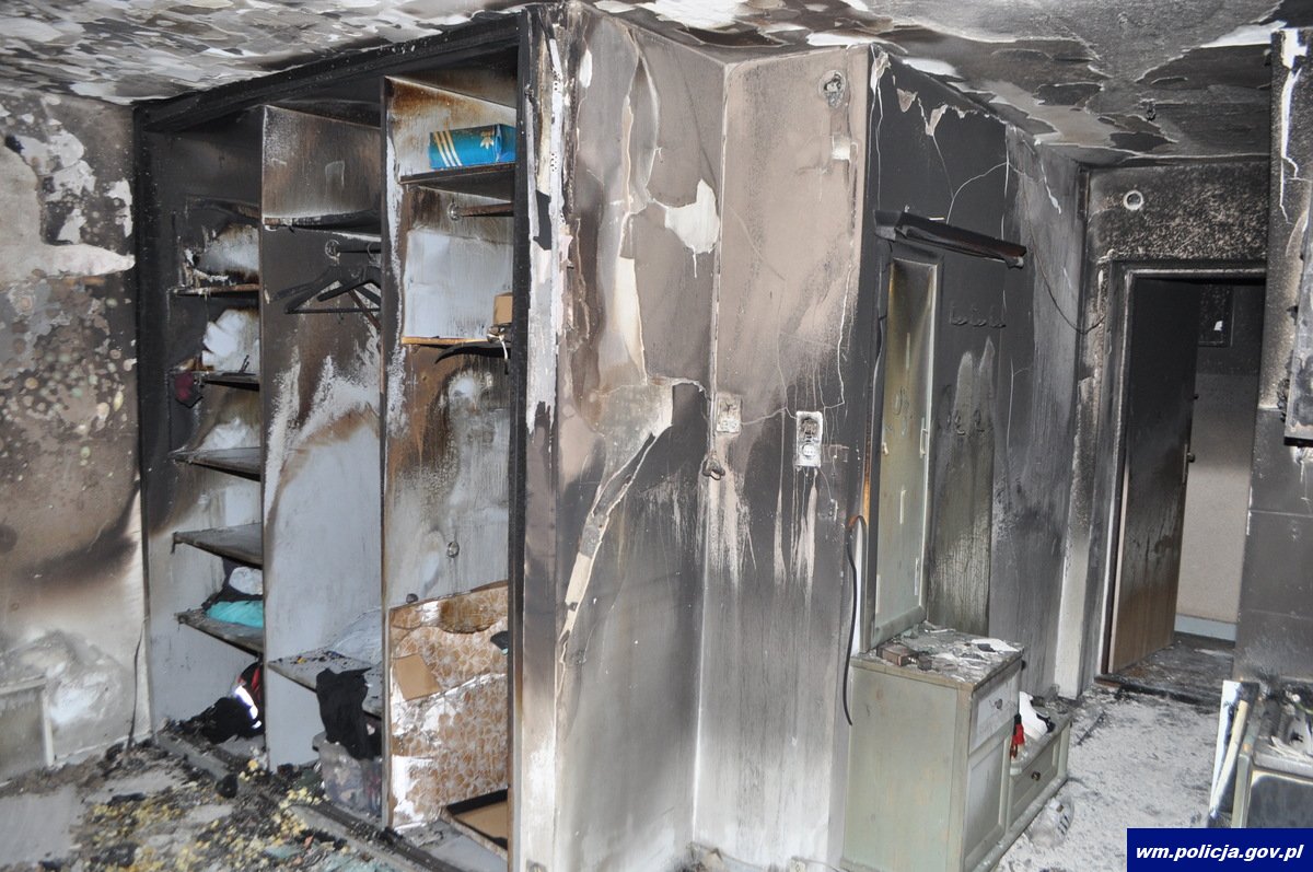 Groźny pożar w Giżycku 2 pozar2