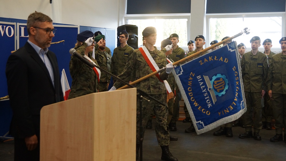 Uroczyste ślubowanie nowych kadetów 5 slubowanie zdz007