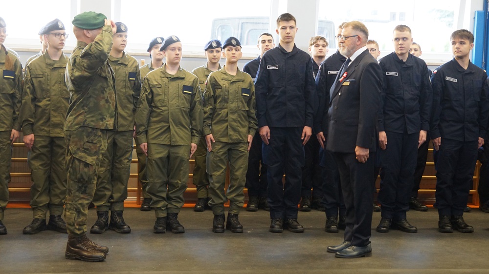 Uroczyste ślubowanie nowych kadetów 10 slubowanie zdz008