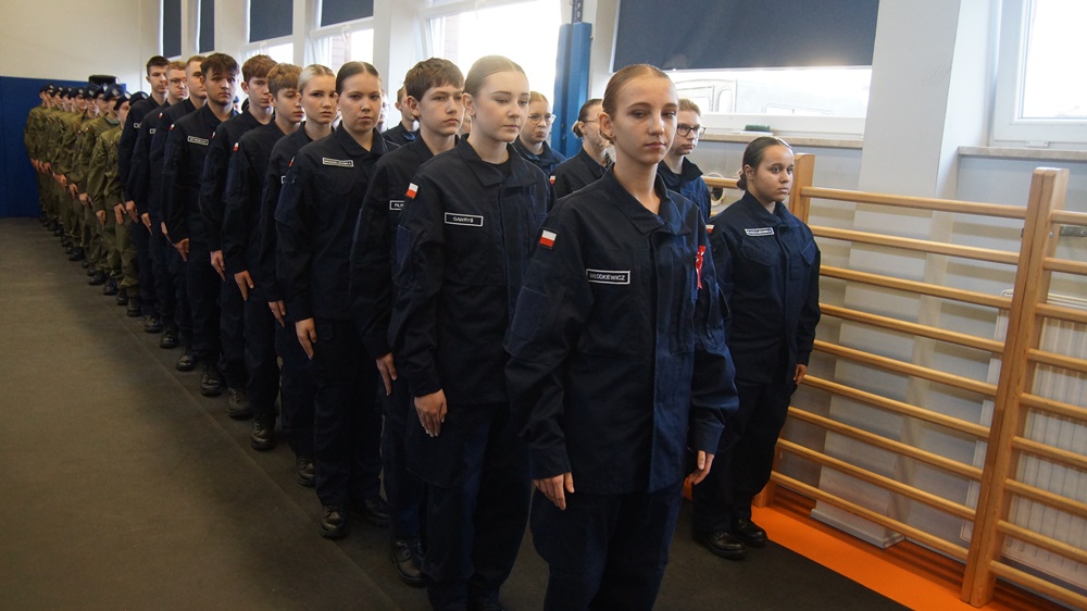 Uroczyste ślubowanie nowych kadetów 18 slubowanie zdz017