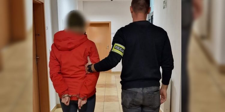 zdj. KPP w Węgorzewie