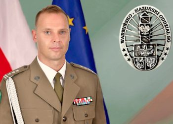 Płk SG Daniel Wojtaszkiewicz Komendant Warmińsko-Mazurskiego Oddziału Straży Granicznej, zdj. W-MOSG