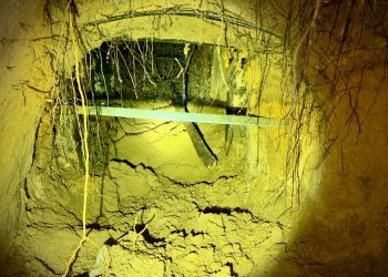 Kolejny tunel pod zaporą na granicy z Białorusią 3 źródło: POSG