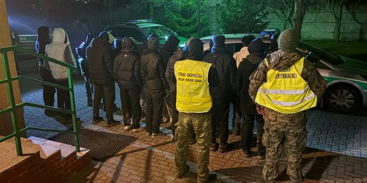 Nielegalnie przez polsko-litewską granicę 1 źródło: POSG