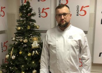 Michał Prokuski, szef kuchni w jednej z ełckich restauracji