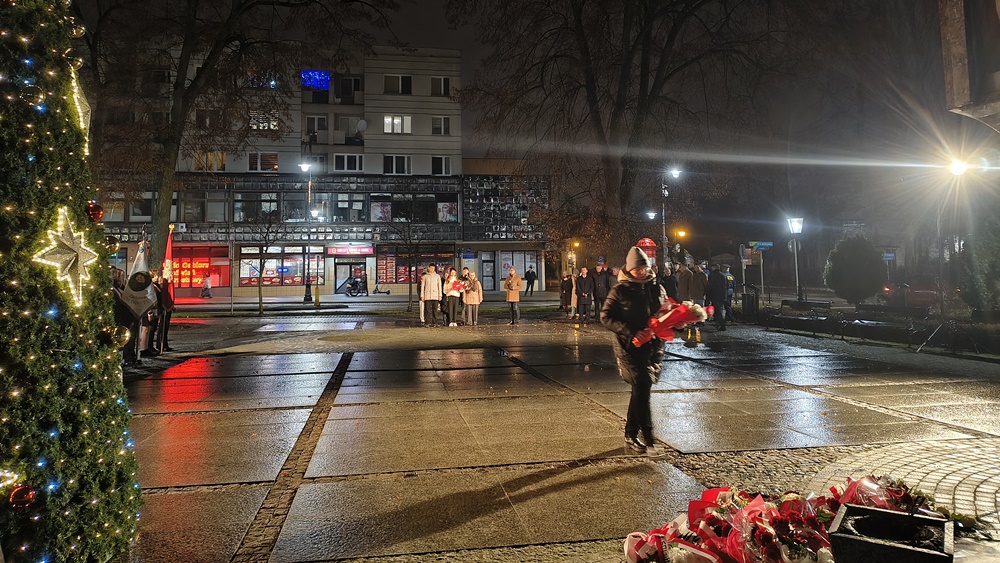 Miejskie obchody 44. rocznicy wprowadzenia stanu wojennego 14 44 rocznica wprowadzenia w Polsce stanu wojennego Elk 2025 14