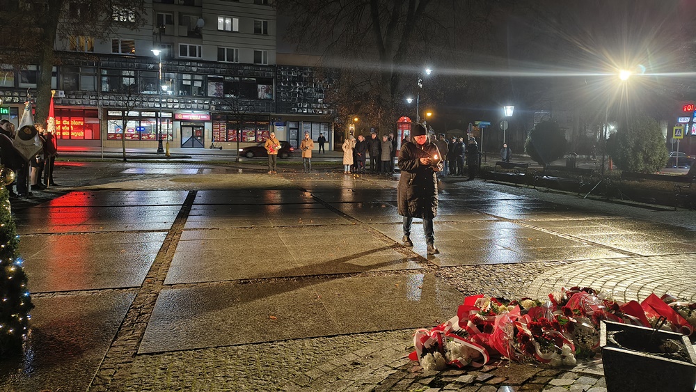 Miejskie obchody 44. rocznicy wprowadzenia stanu wojennego 16 44 rocznica wprowadzenia w Polsce stanu wojennego Elk 2025 16