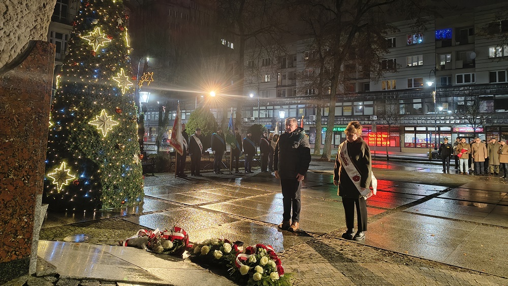 Miejskie obchody 44. rocznicy wprowadzenia stanu wojennego 9 44 rocznica wprowadzenia w Polsce stanu wojennego Elk 2025 9