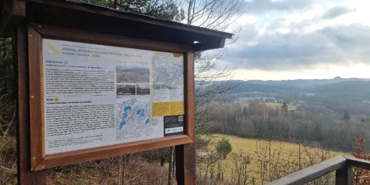 Ścieżka edukacyjna „Wokół jeziora Jaczno” odnowiona 1 źródło: SPK