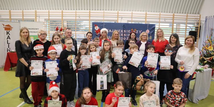 Konkurs na Najpiękniejszy Piernik Bożonarodzeniowy 1 Szkola Podstawowa im. Papieża Jana Pawła II w Nowej Wsi.