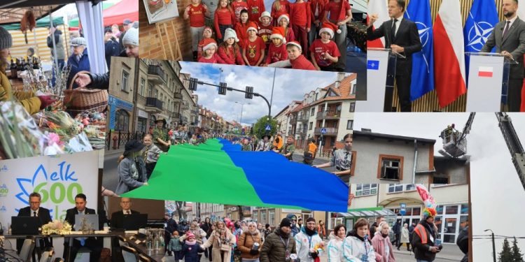 Ełk. Tak minął 2025 rok 1 Collage 2025