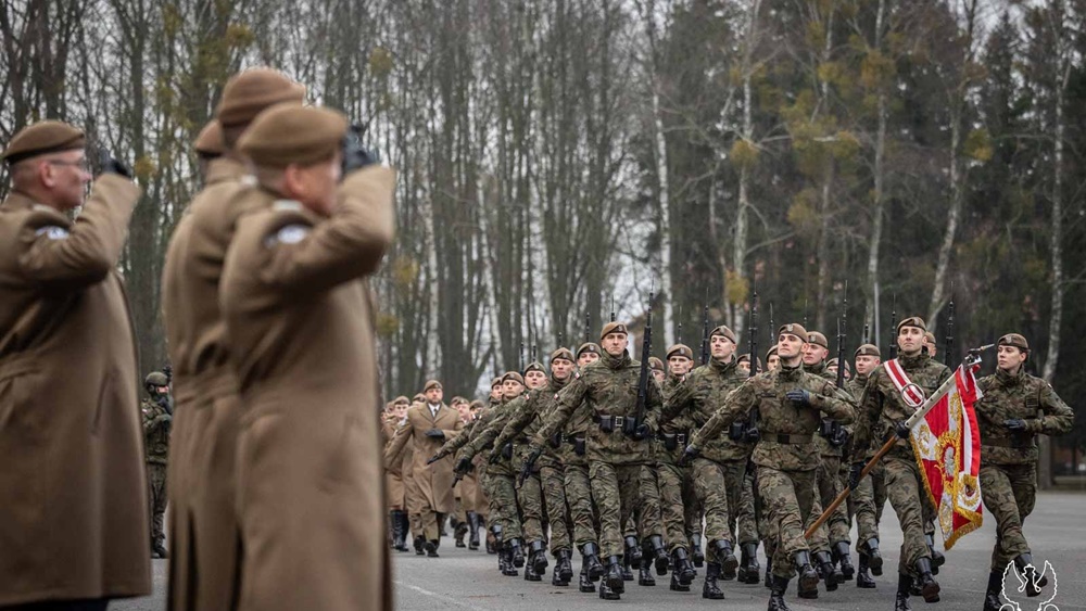 Płk Cezary Kiszkowiak dowódcą warmińsko-mazurskich terytorialsów 2 Przekazanie obowiazkow 2