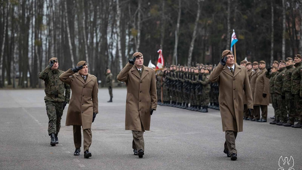 Płk Cezary Kiszkowiak dowódcą warmińsko-mazurskich terytorialsów 4 Przekazanie obowiazkow 3