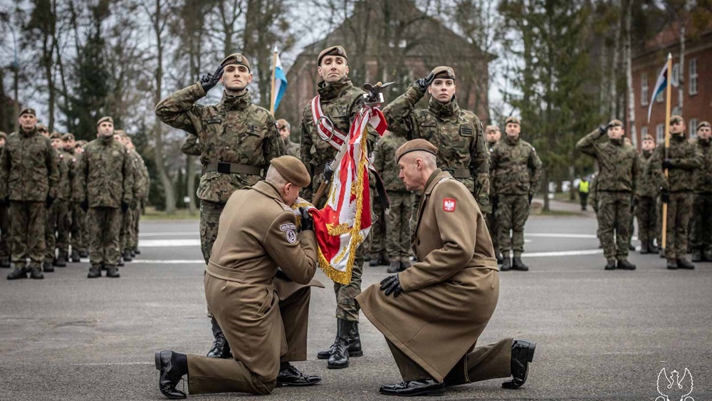 Płk Cezary Kiszkowiak dowódcą warmińsko-mazurskich terytorialsów 9 Przekazanie obowiazkow 9