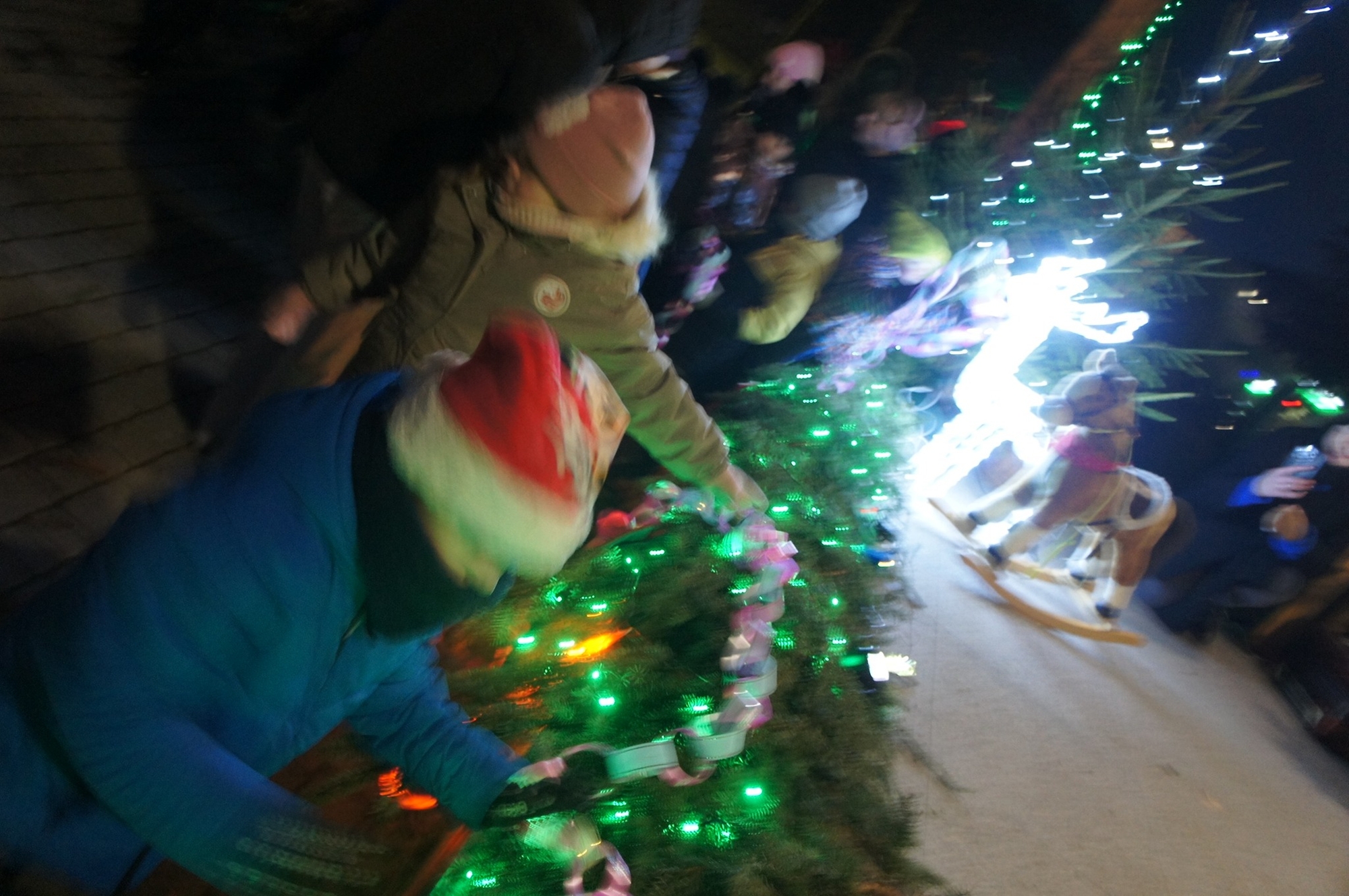 Rozświetlone Wiżajny 35 Swietlica Gminna w Wizajnach 039 1