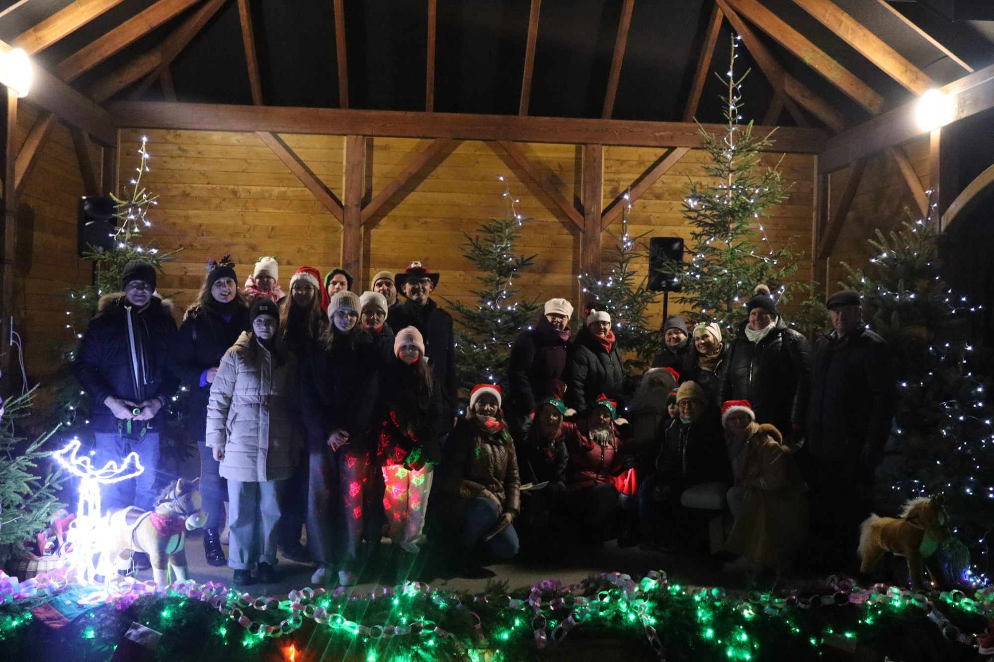 Rozświetlone Wiżajny 62 Swietlica Gminna w Wizajnach 076 1