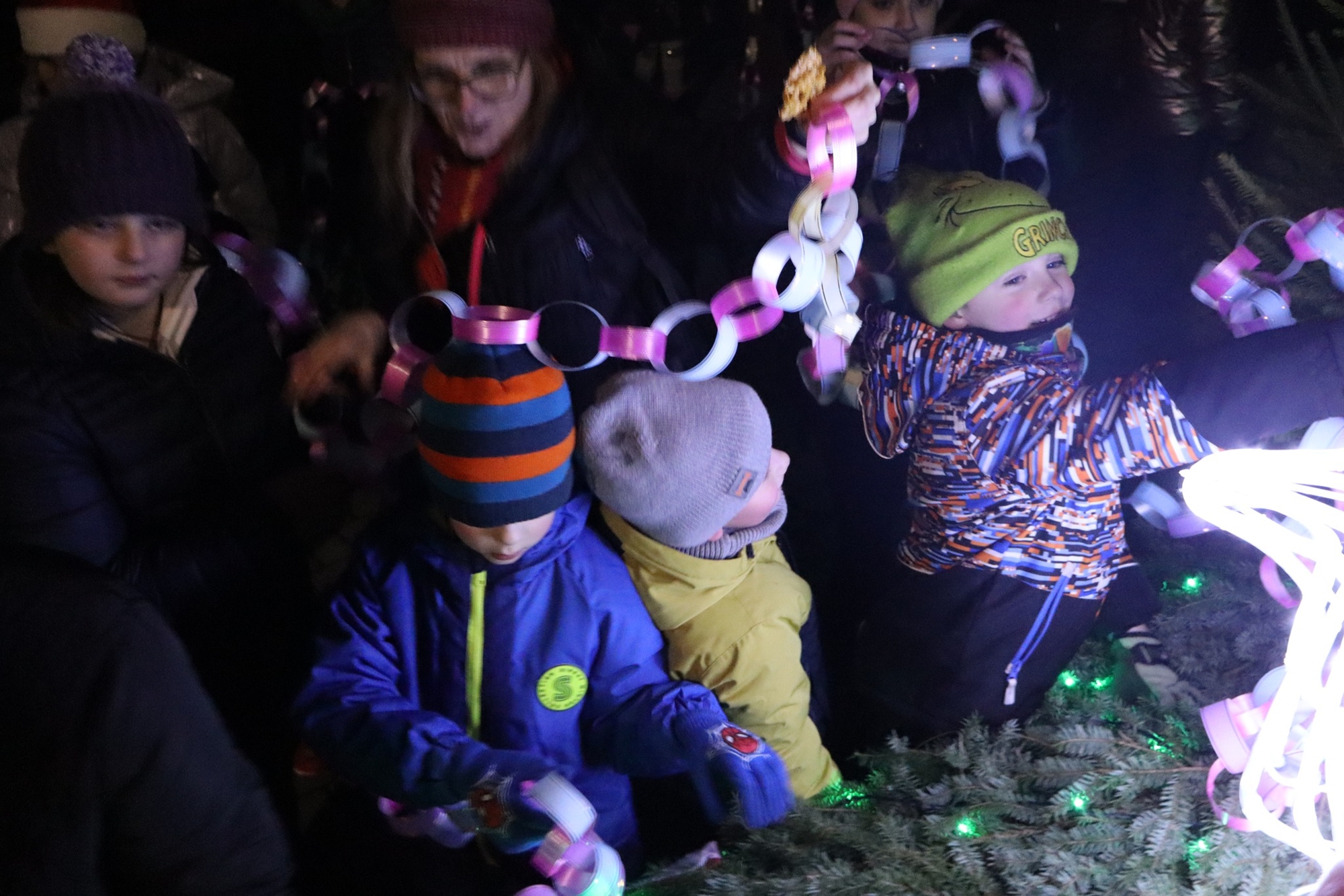 Rozświetlone Wiżajny 70 Swietlica Gminna w Wizajnach 085 1