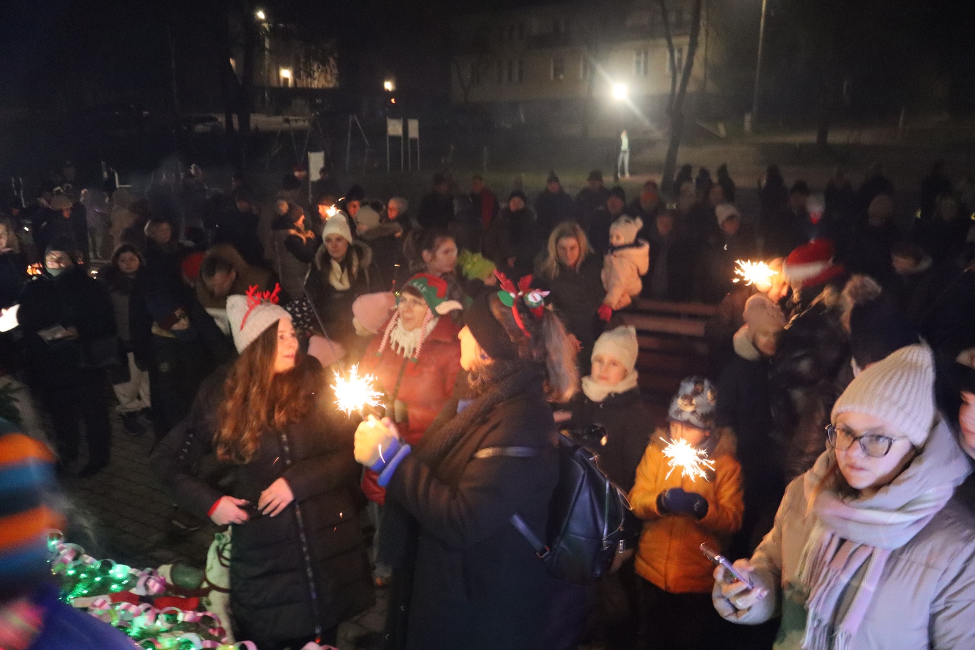 Rozświetlone Wiżajny 74 Swietlica Gminna w Wizajnach 091 1